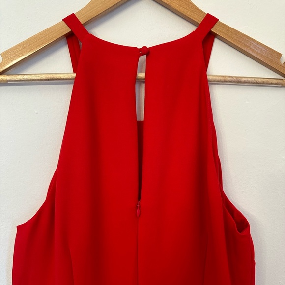 Banana Republic Halter Wide Leg Jumpsuit - Size 10 TALL - Picture 8 of 10